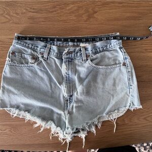 Levi’s remade denim shorts - urban renewal
